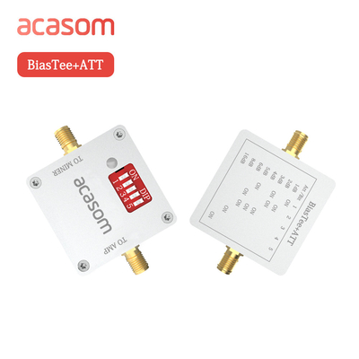 Digitale RF Attenuator Verstelbaar 0-4Ghz 1-16dB Acht Gain Bias Tees Met Voeding