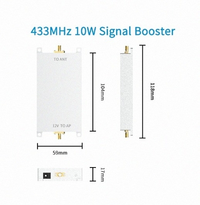430-434MHz RF Versterkermodule met 40dBm-uitgang Gemakkelijk te installeren