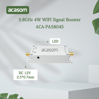 Witte 4 Watt Wifi Wireless 5.8 GHz Signal Booster voor DJI Phantom