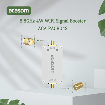 Witte 4 Watt Wifi Wireless 5.8 GHz Signal Booster voor DJI Phantom