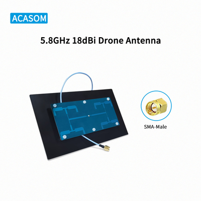 900MHz 915MHz 50W High Gain FPV Drone Antenna Met Custom PCBA Chipset SMA Man