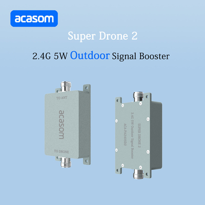 2.4G 5W Outdoor Super Drone Signal Booster 2.5dB Geluid en 1 μS Schakeltijdvertraging