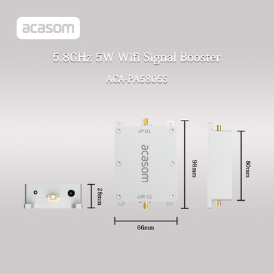 5w 5.8GHz Signal Booster Range Extender voor 5.725-5.85GHz frequentiebereik