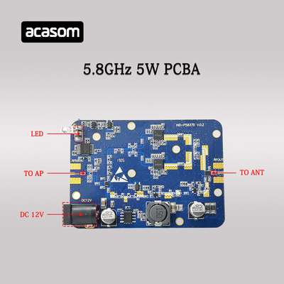 5W RF Signal Booster PCB Versterker Componenten Voor 5.8GHz WiFi Wireless Module