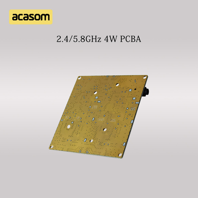 Dual Band 5.8GHz &amp; 2.4GHz RF Signal Booster 4W 36dBm PCBA Board Voor DC 12V