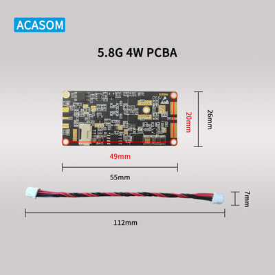 Zelf-installerende drone-signaalverlenger PCBA-bord 4W 36dBm draadloze RF-booster