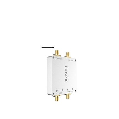 Dual-channel 2,4 GHz 5,8 GHz signaalversterker Maximaal uitgangsvermogen P1dB 36dBm 4W