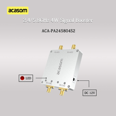 Dual-channel 2,4 GHz 5,8 GHz signaalversterker Maximaal uitgangsvermogen P1dB 36dBm 4W