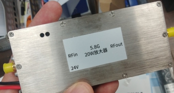 2.4GHz Drone Signal Amplifier 20W Range Extender High Transmission Gain