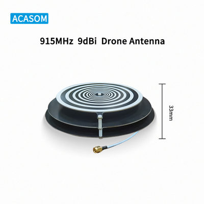 900MHz 915MHz 9dBi SMA Mannelijke antenne voor drones Maximale invoervermogen 30W