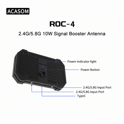 10W Dual Band Signal Booster voor DJI Drone Mavic Phantom Avata FPV Range Extender