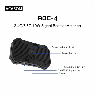 10W RF Transceiver 8000mAh Dual Band Drone Signal Extender Dji UAV Versterker