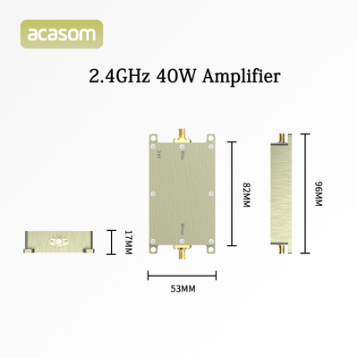 Aluminium Shell FPV Versterker met 2.4G 40W 24V voor langeafstandsvluchten