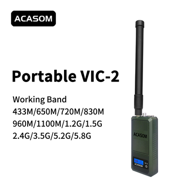 300MHz-400MHz 50W Drone Radio Frequency Jammer Draagbare waterdichtheid
