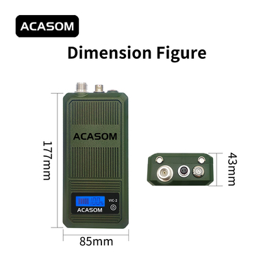 300MHz-400MHz 50W Drone Radio Frequency Jammer Draagbare waterdichtheid
