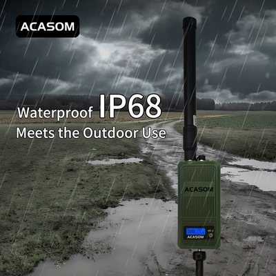 IP68 draagbare drone jammer 5150MHz-5350MHz anti drone galliumnitride bron
